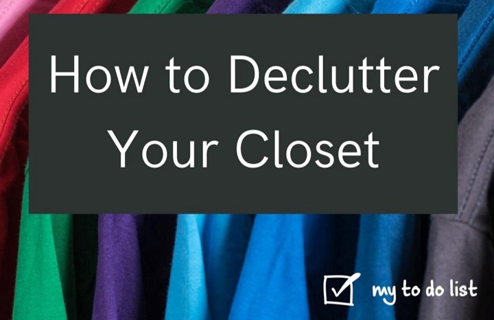 How to declutter your closet